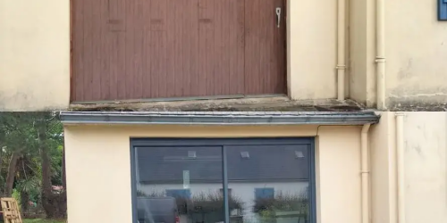 Remplacement d'une porte de garage PVC