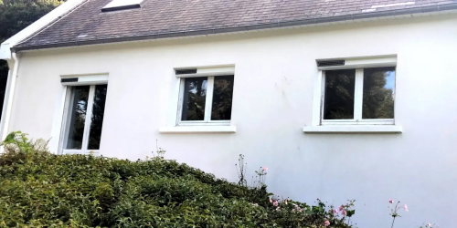 Exemple de pose de fenêtres