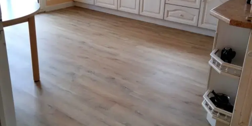Pose d'un parquet