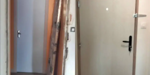 Remplacement d'une porte palière